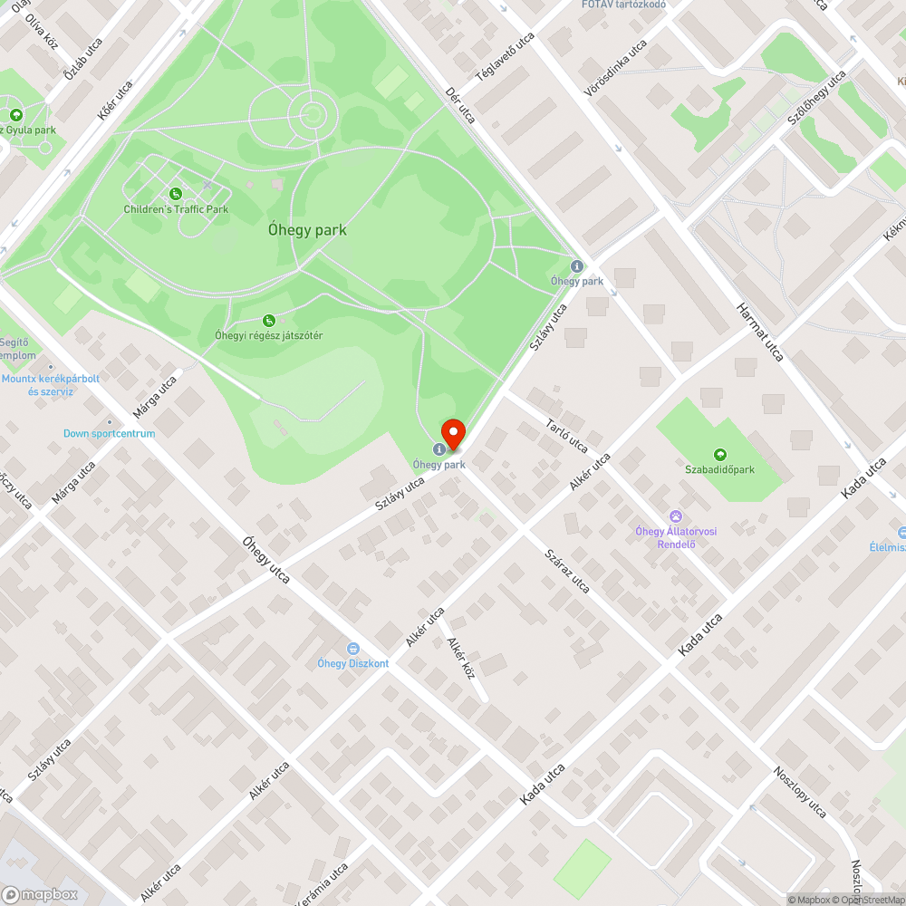 Rosszul kitett tábla bejelentés helye