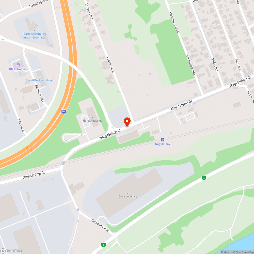 Megrongálódott váró bejelentés helye