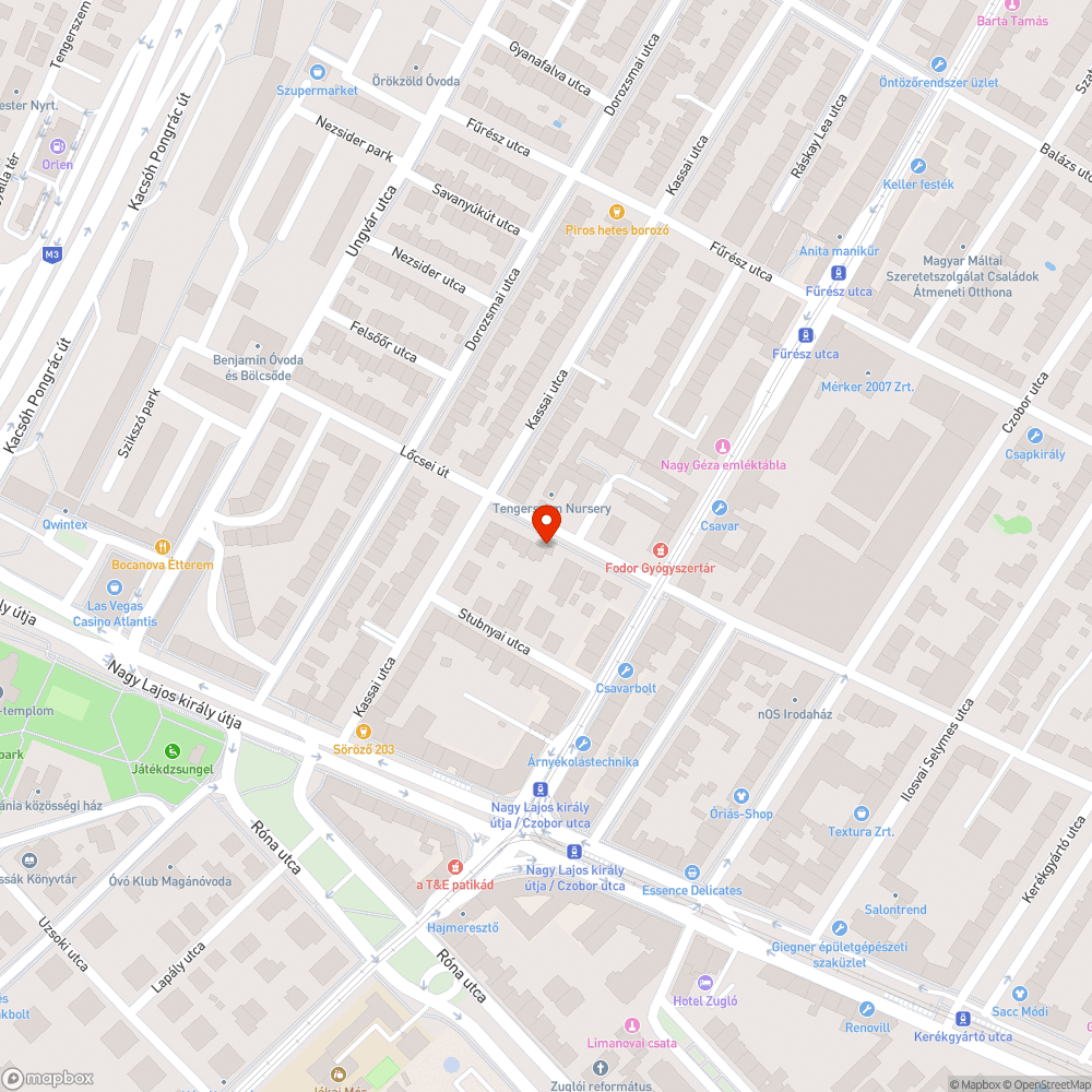 Lejárt műszakival rendelkezú, elhagyott autó bejelentés helye