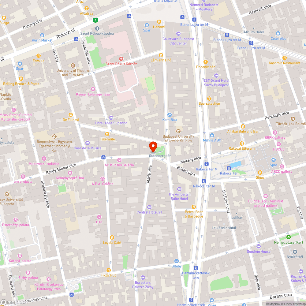 Hiányzó parkolást akadályozó oszlopok bejelentés helye