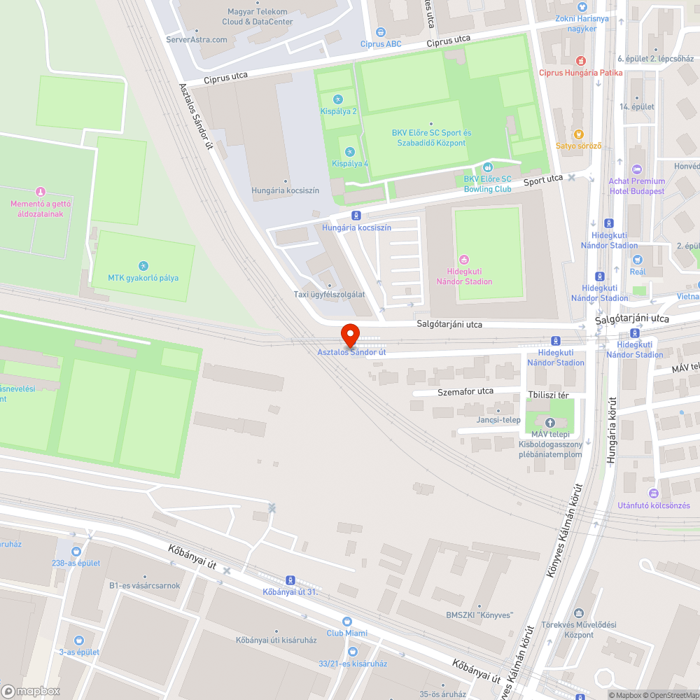 Balesetveszélyes lépcső bejelentés helye