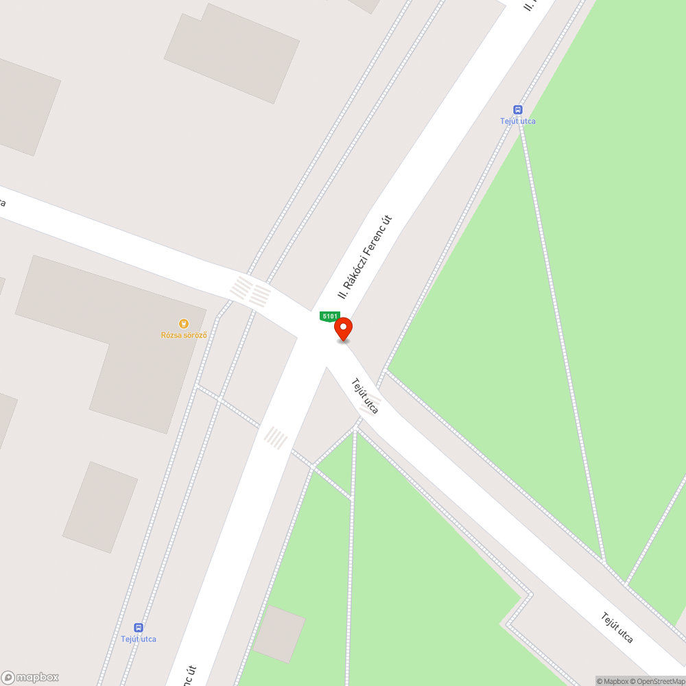 Hiányzó fényterelő bejelentés helye