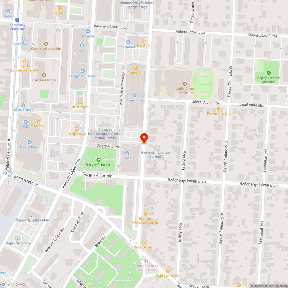 Kiszáradt fa pótlása bejelentés helye