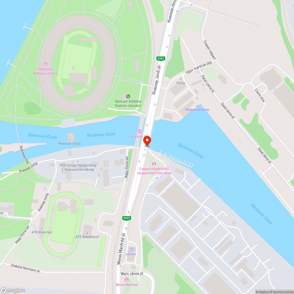 Vízelvezető rács törött bejelentés helye