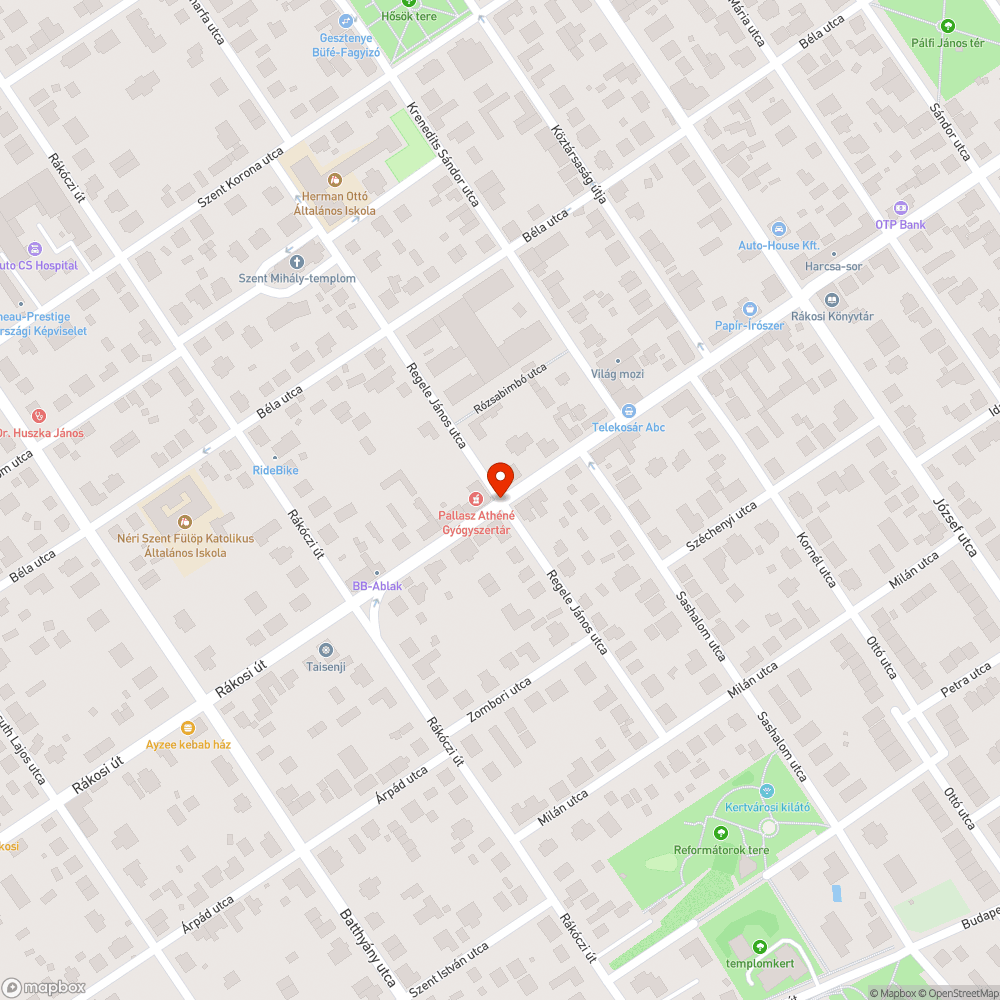 Eldugult vízelvezető bejelentés helye