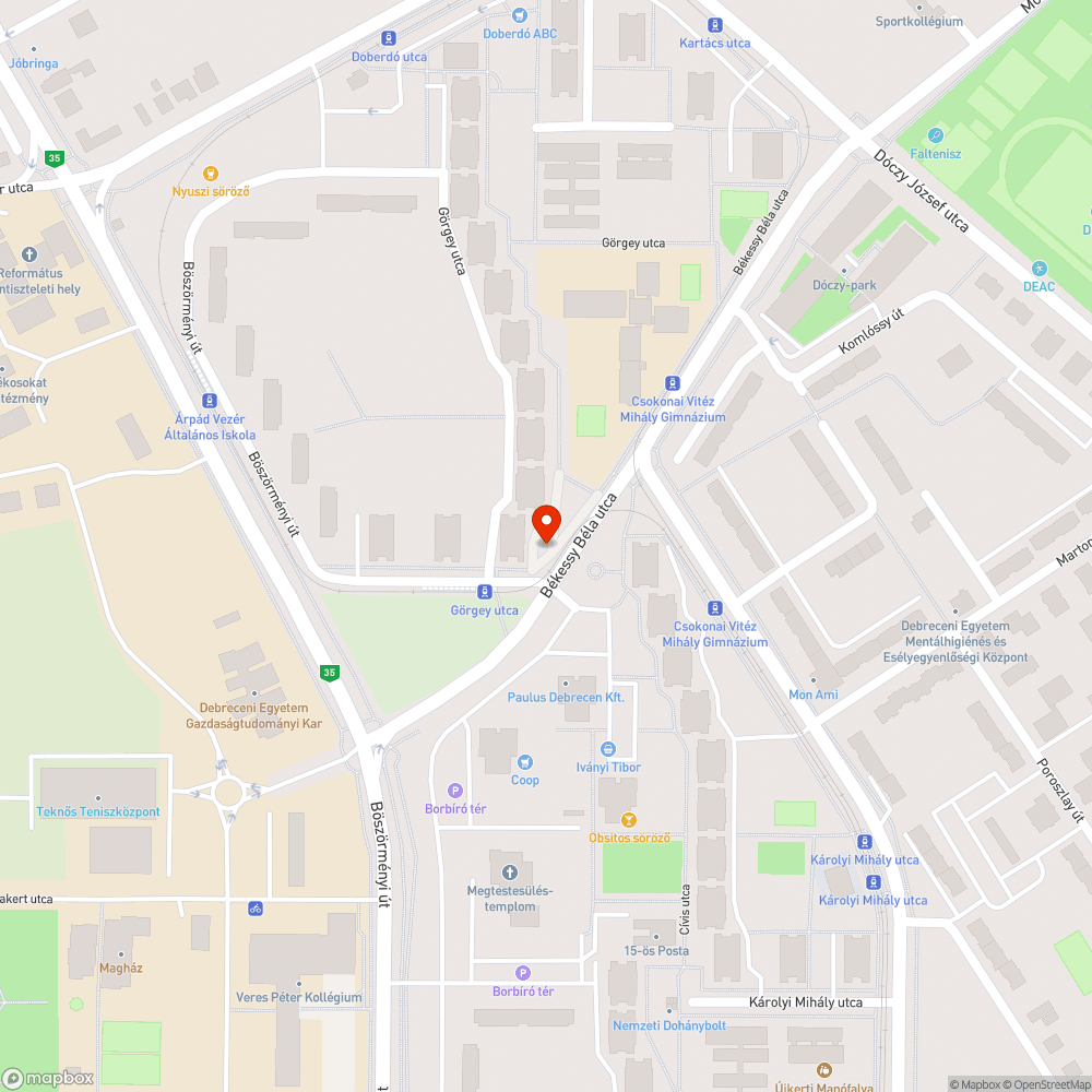 Hibás közvilágítás bejelentés helye