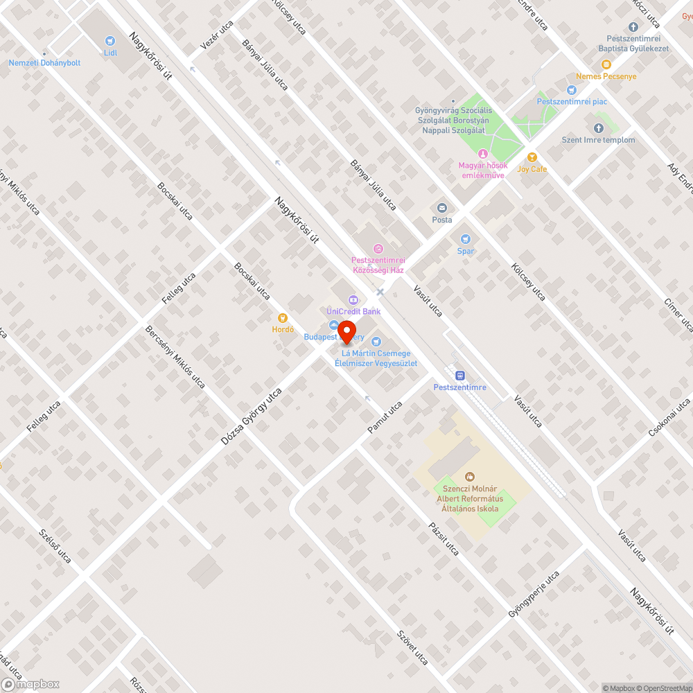 Eltűnt FUTÁR-kijelző bejelentés helye