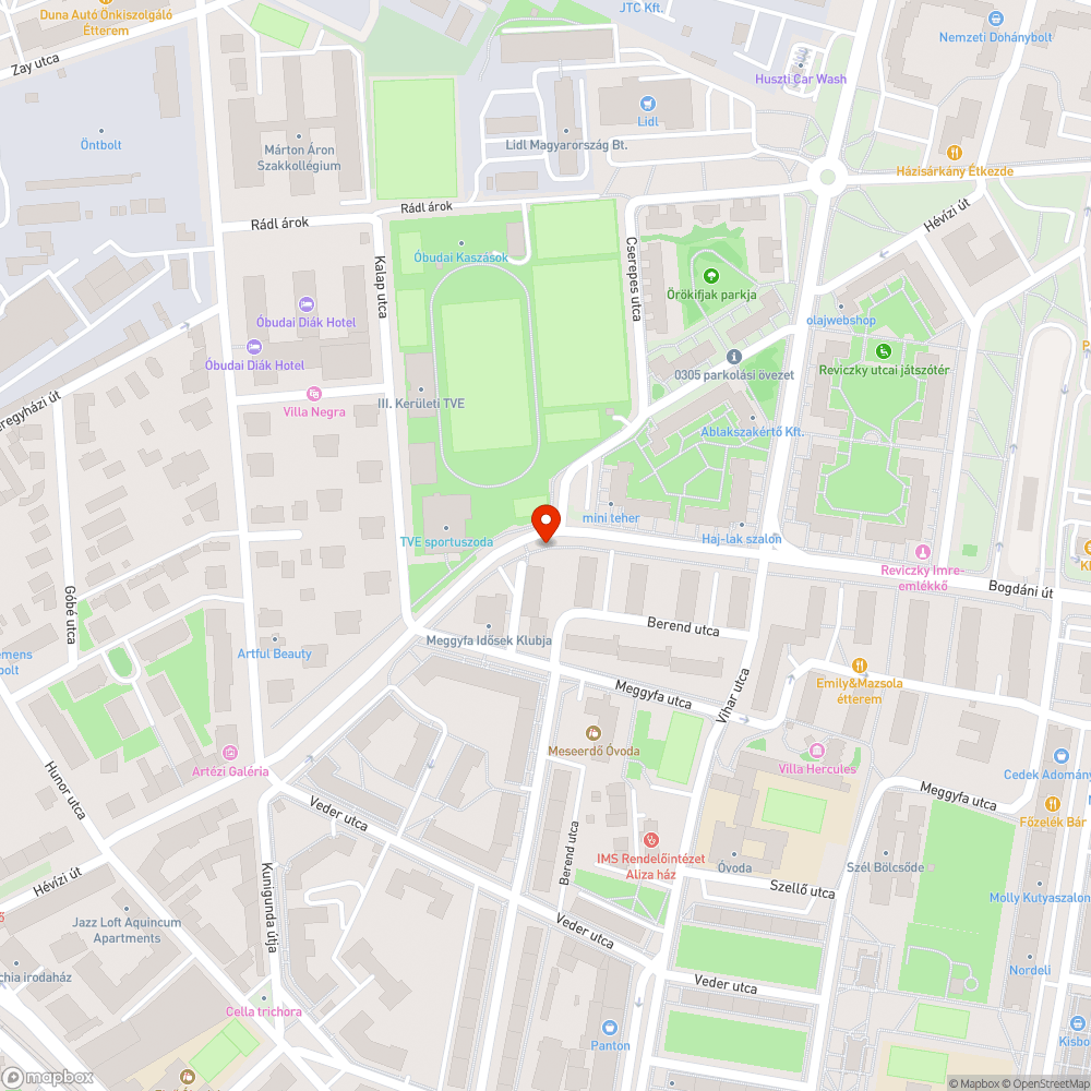 Kidobott matrac bejelentés helye