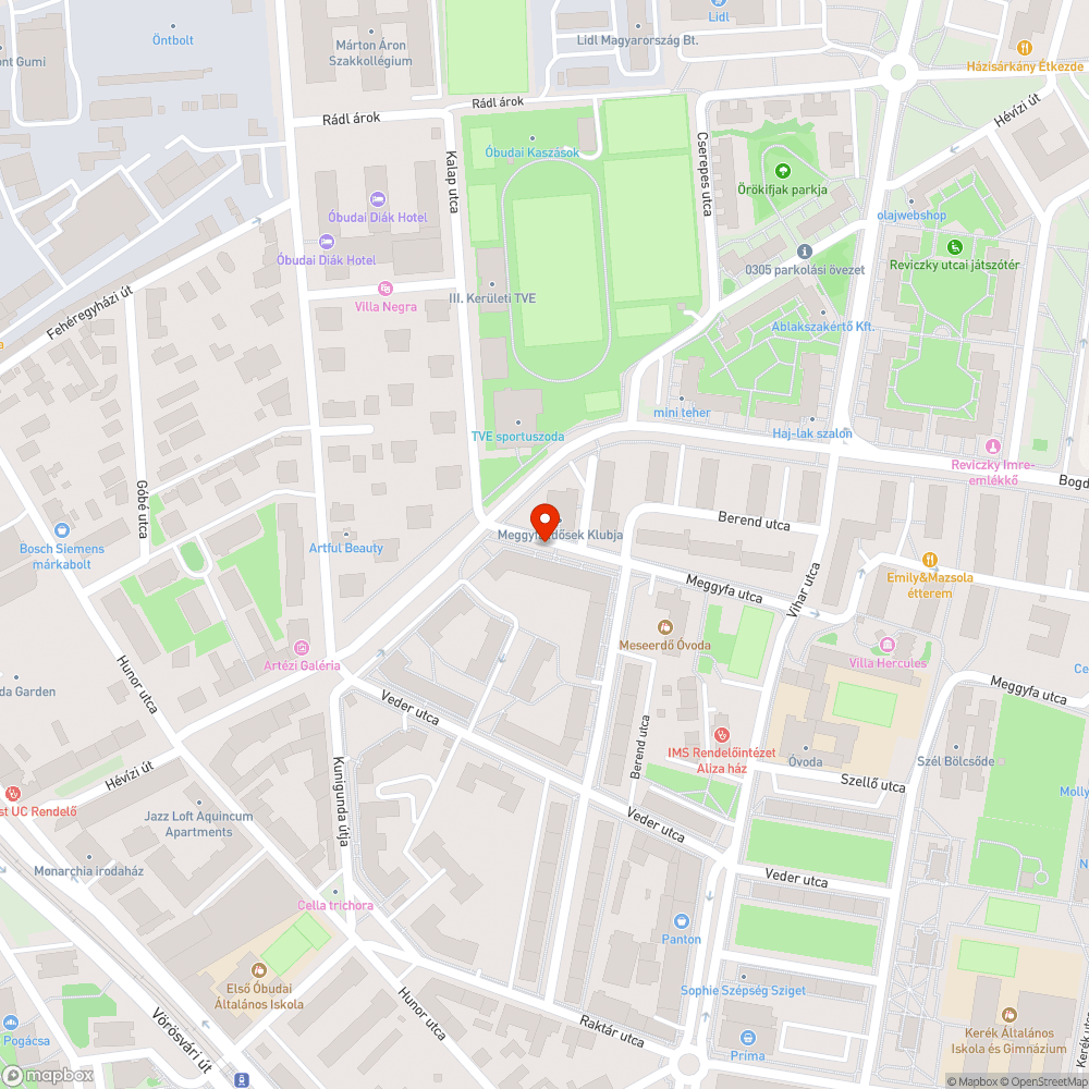 Patkánylyuk bejelentés helye