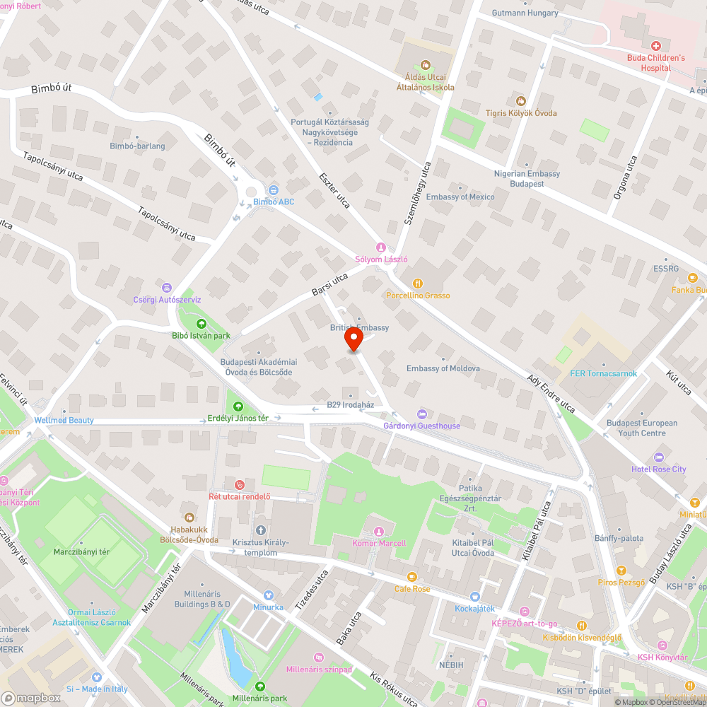 Füge utca, parkolásgátló oszlop hiánya bejelentés helye