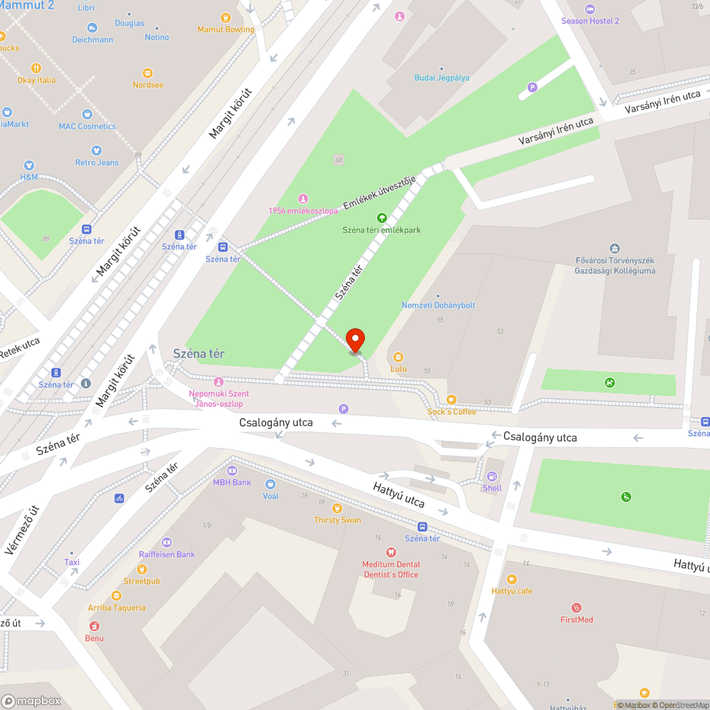 Újabb illegális reklámmolinó - ezúttal a Széna téren bejelentés helye