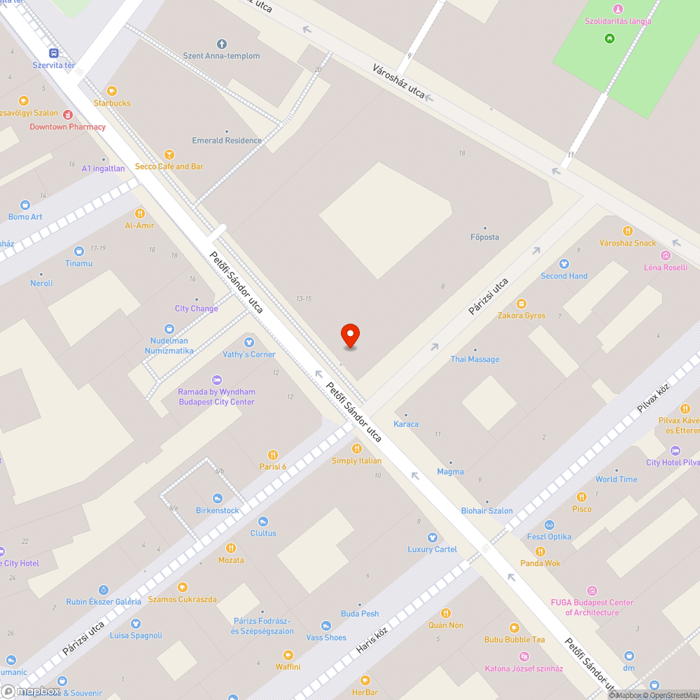 Nyitott postaláda bejelentés helye