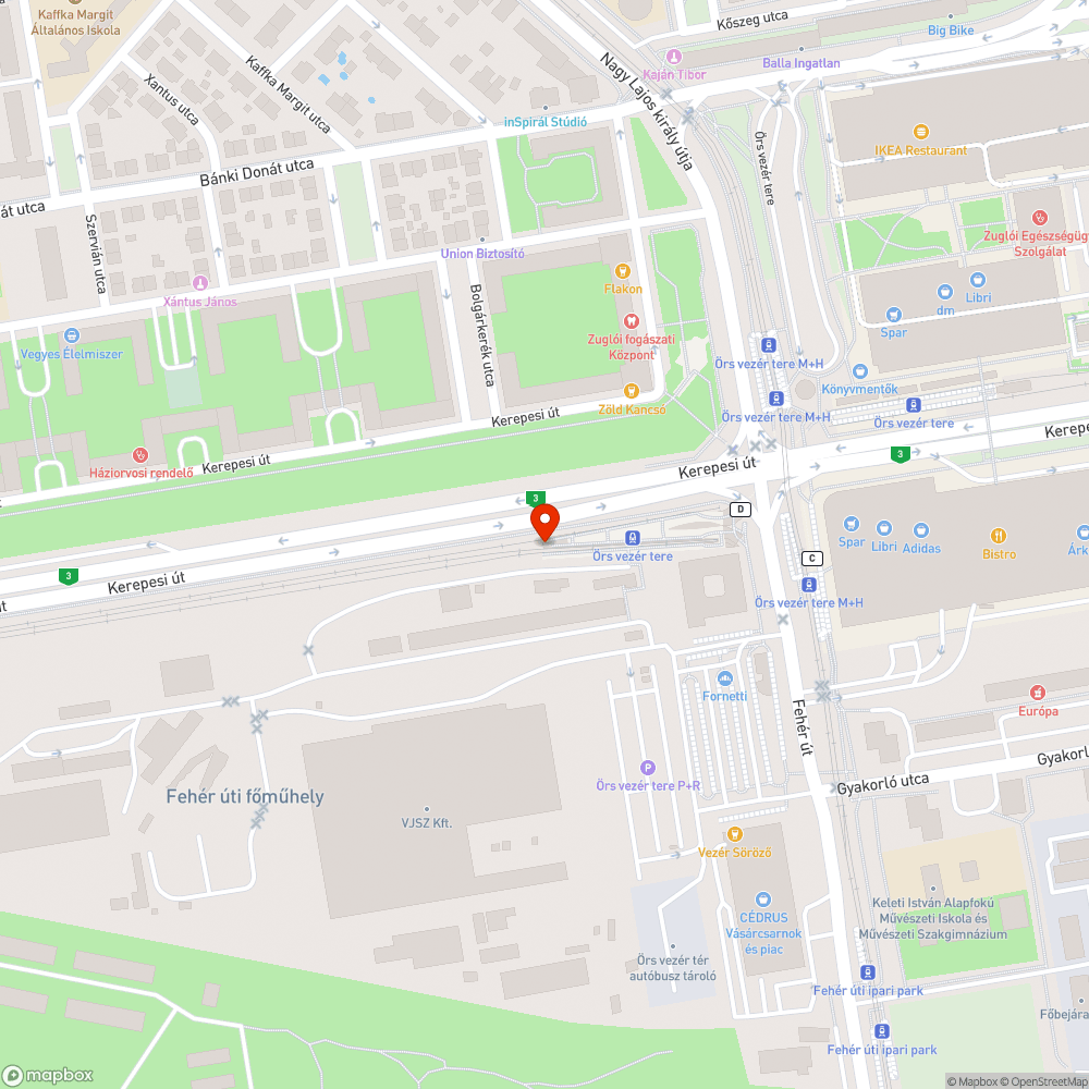 Igénytelen peronszegély vég. bejelentés helye