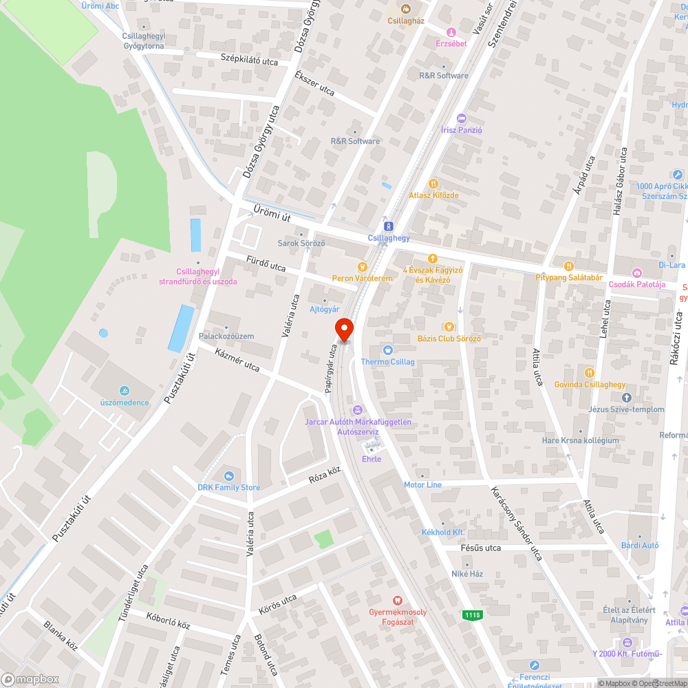 Átjárás a síneken bejelentés helye