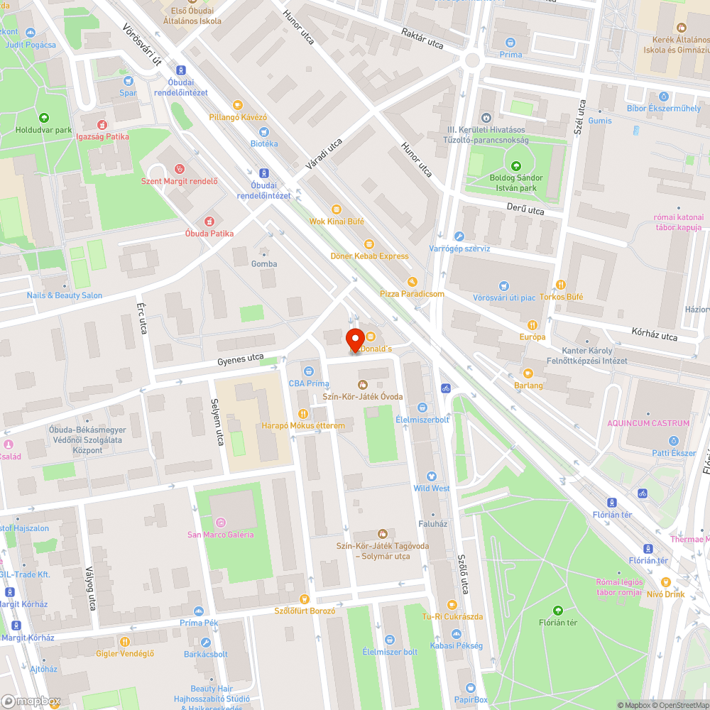 Megszűnt a közvilágítás - Törzs u. bejelentés helye