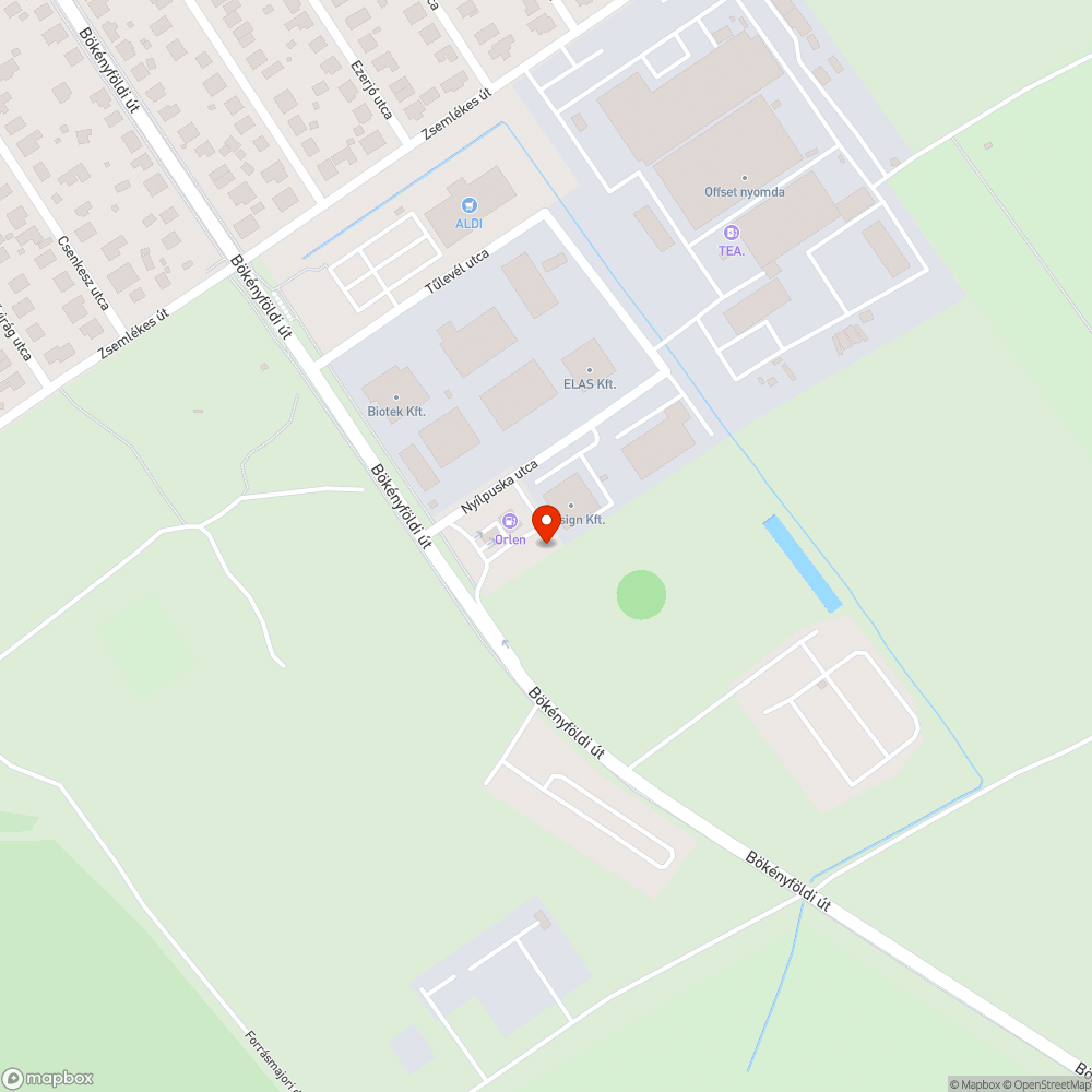 Szemetes árok! bejelentés helye