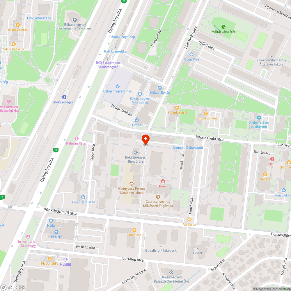 Nem világít bejelentés helye