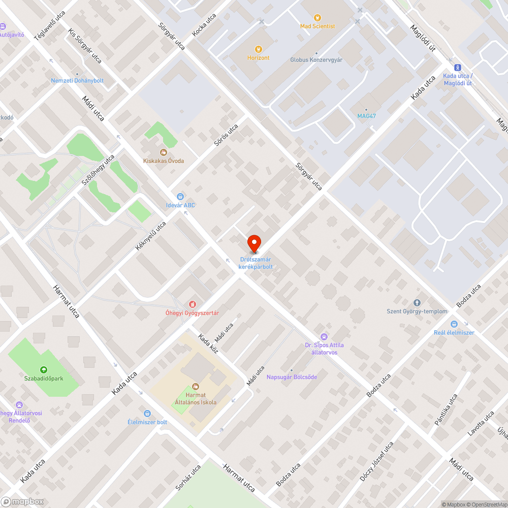 Bokatörő járdahiba bejelentés helye