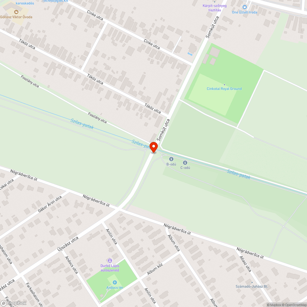 Zöldfelület tönkretétele bejelentés helye