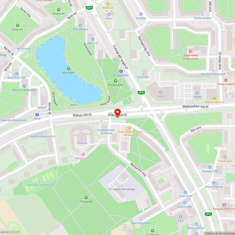 Összefirkált óriásplakát bejelentés helye