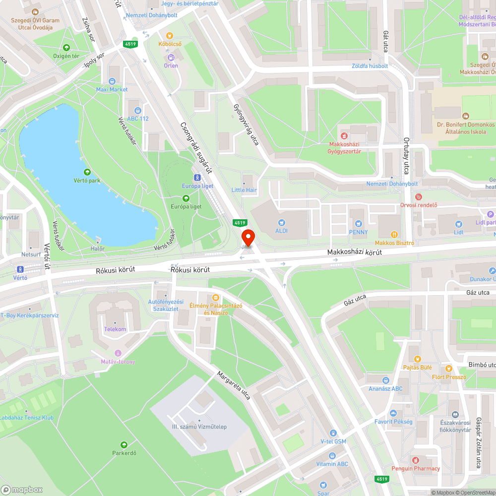 Összehajtogatott tábla bejelentés helye