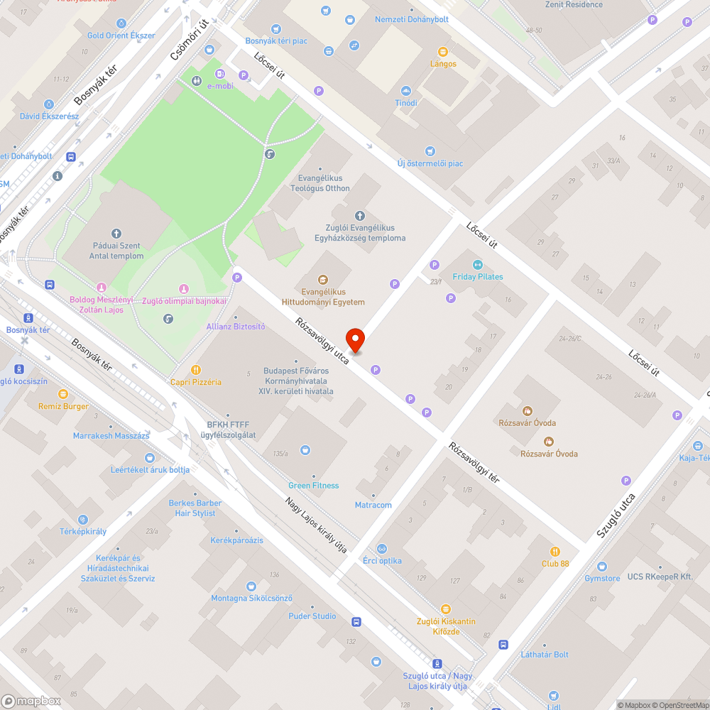 szemét bejelentés helye