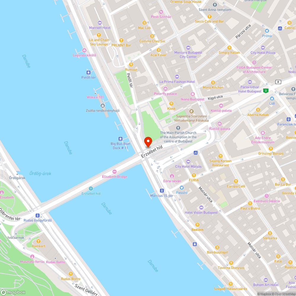 Táblák bejelentés helye