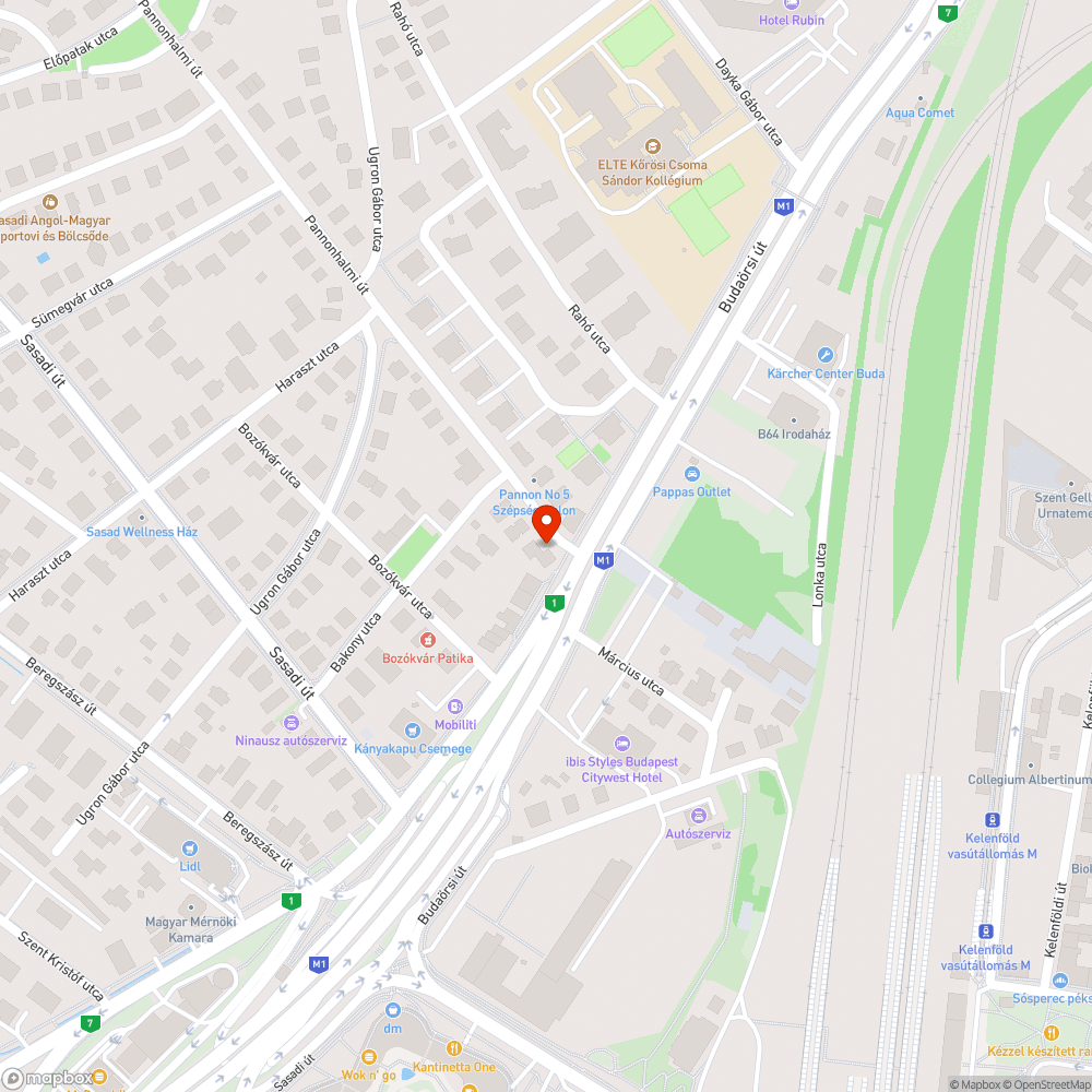 Illegális molinó a Pannonhalmi úton bejelentés helye