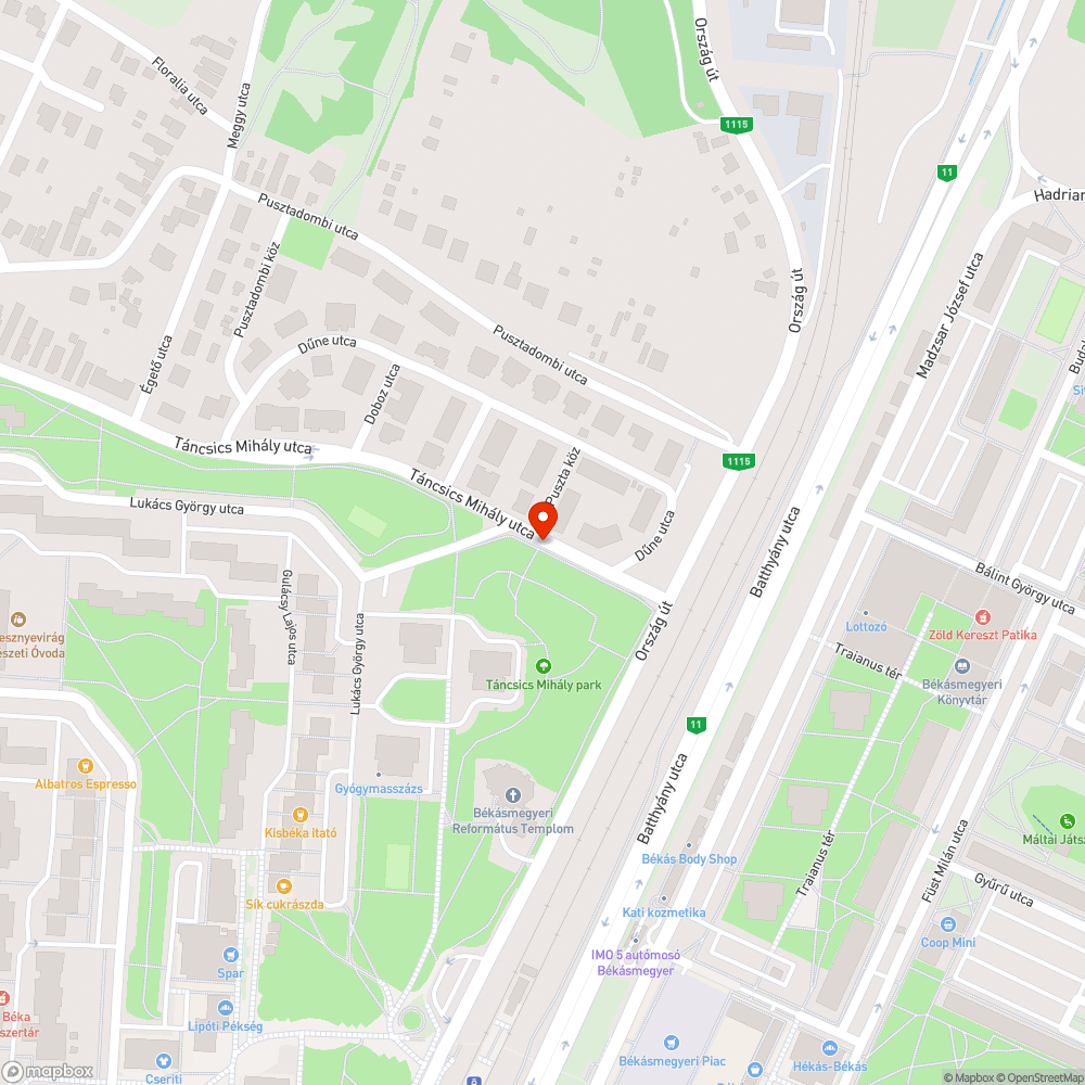 Aszfalt hibák, mély kátyúk, felfestés hiánya bejelentés helye