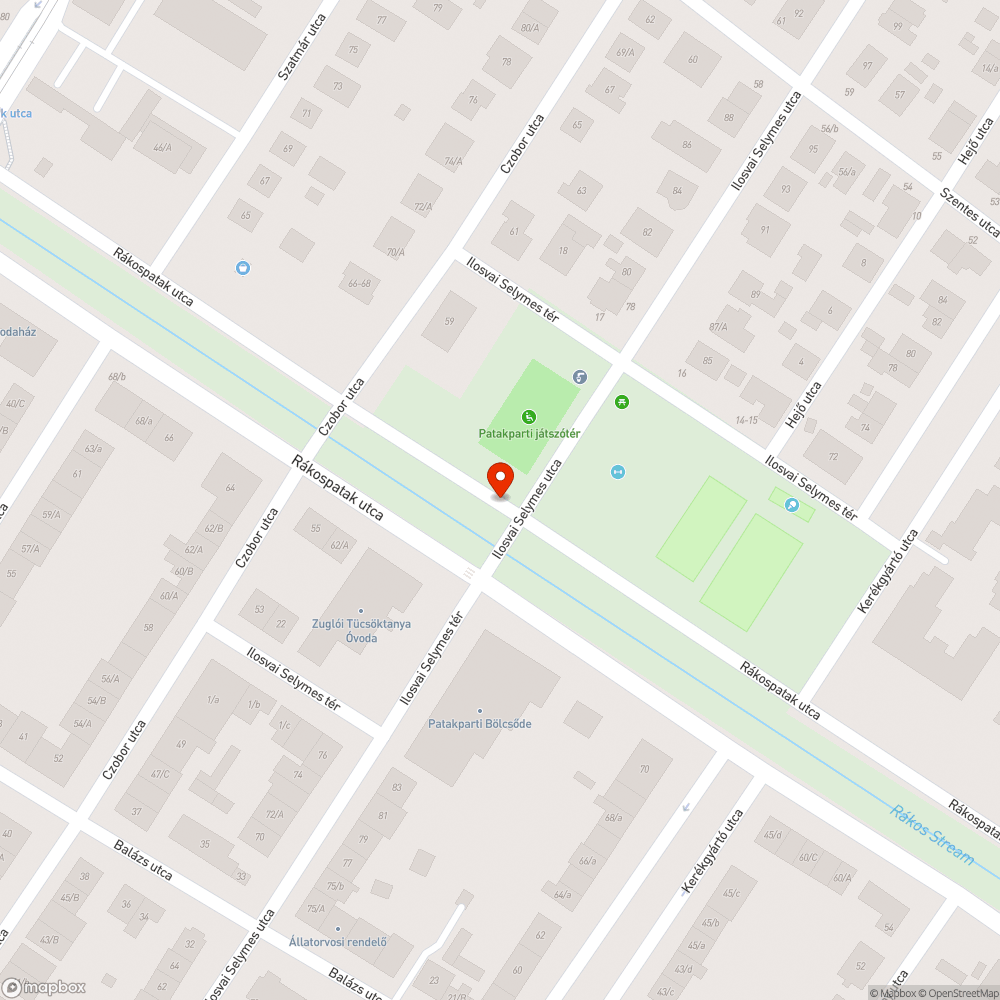 Kidőlt oszlop bejelentés helye