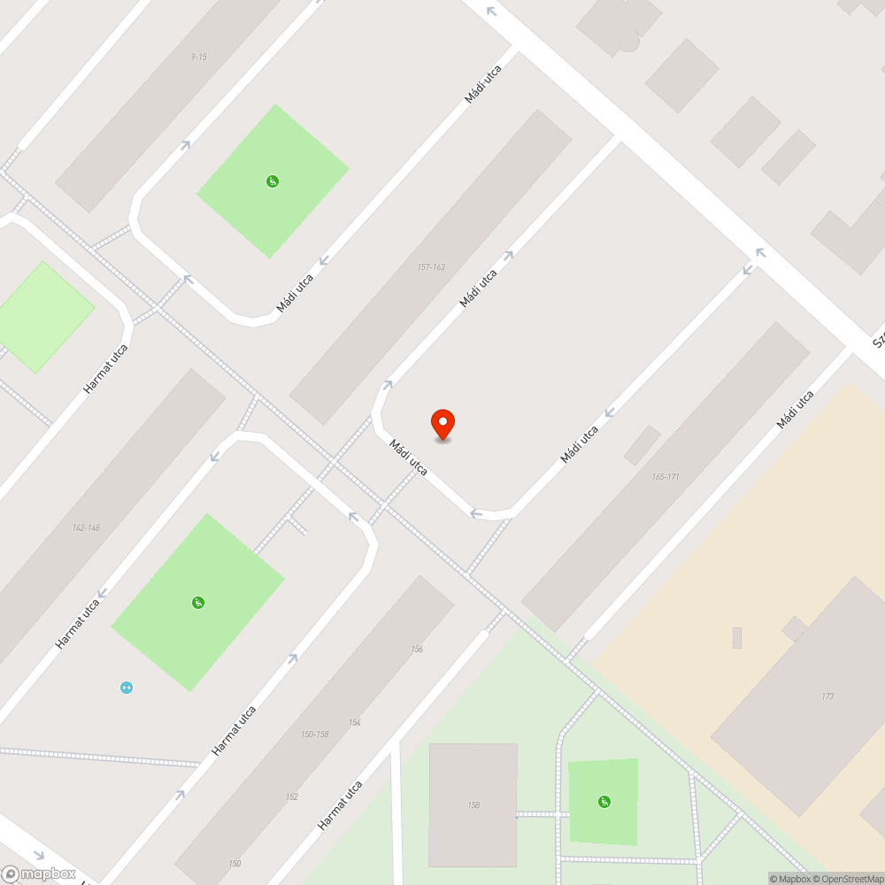 Szemétkupac bejelentés helye