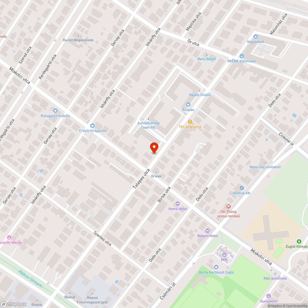 Otthagyott, felesleges fatámasz bejelentés helye