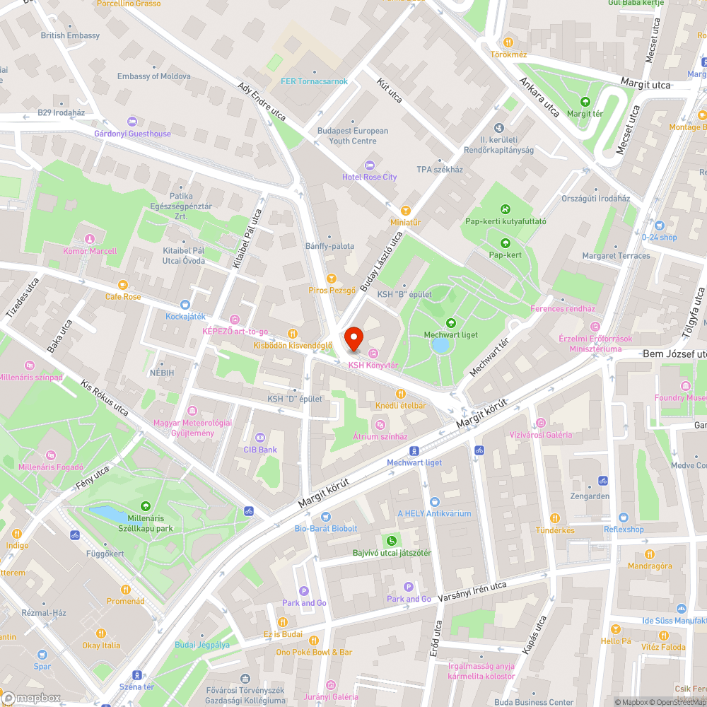 Kidőlt poller a Bimbó út elején bejelentés helye