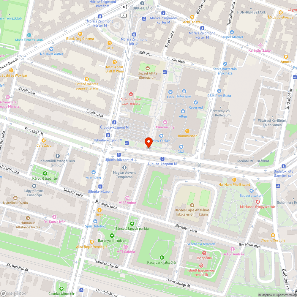 Ferde oszlop az Allee-nál bejelentés helye