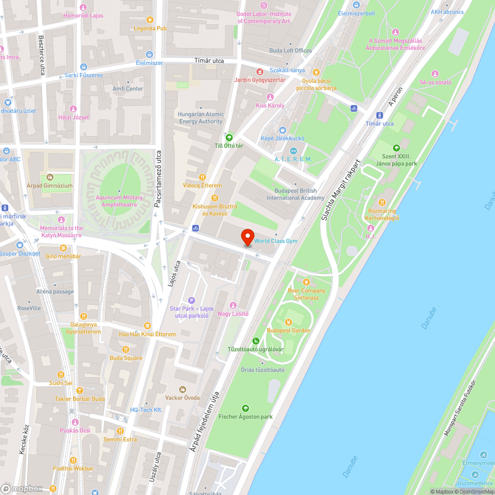 Takarításra váró kerékpárút bejelentés helye