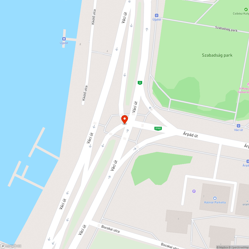 Elfordított tábla bejelentés helye