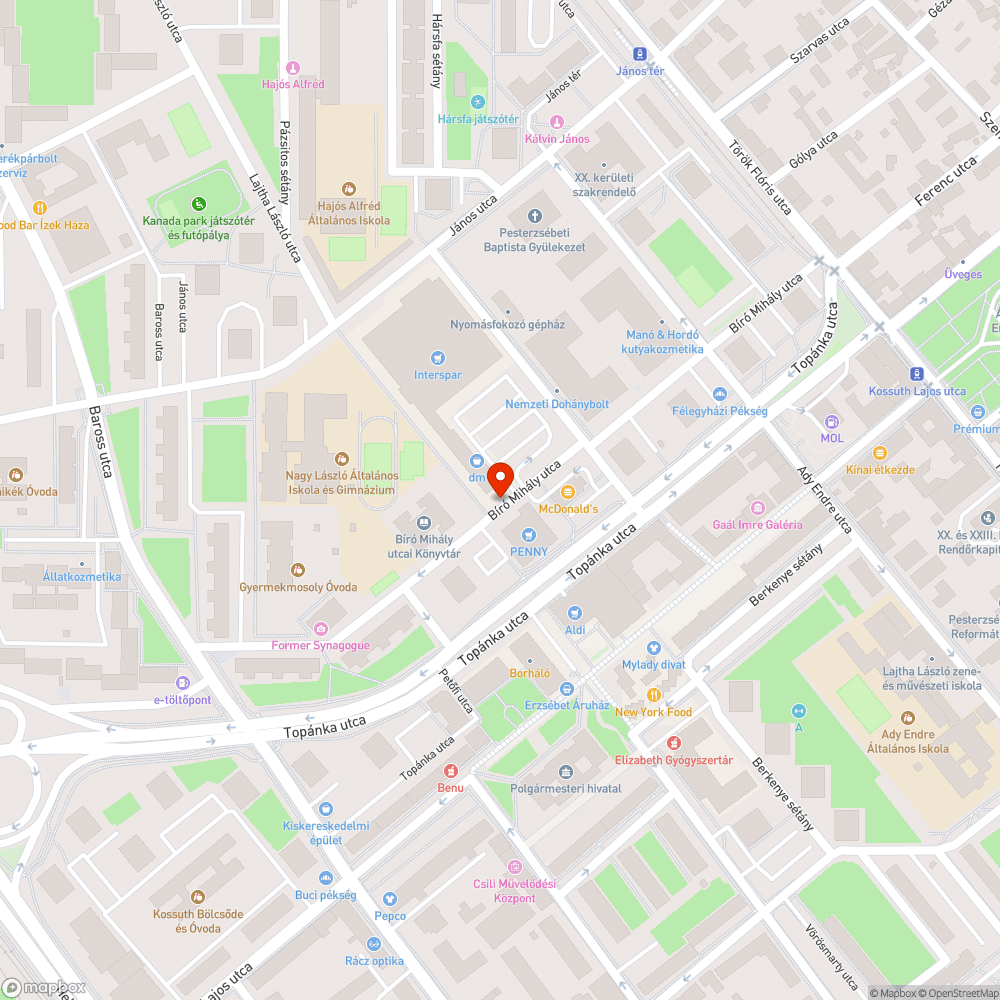 Elhagyott autó Pesterzsébet városközpont bejelentés helye