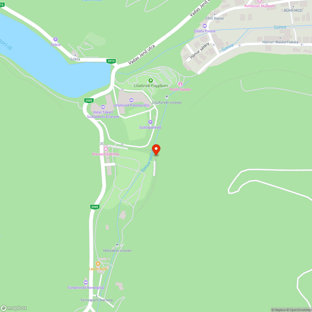 Lillafüred bejelentés helye