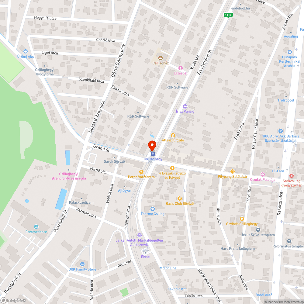 Kiégett a lámpa bejelentés helye