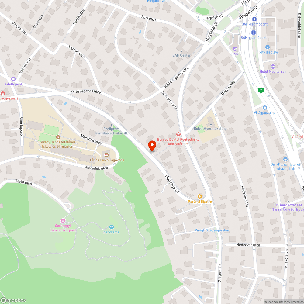 sorsára hagyott, sérült Ford Mondeo bejelentés helye