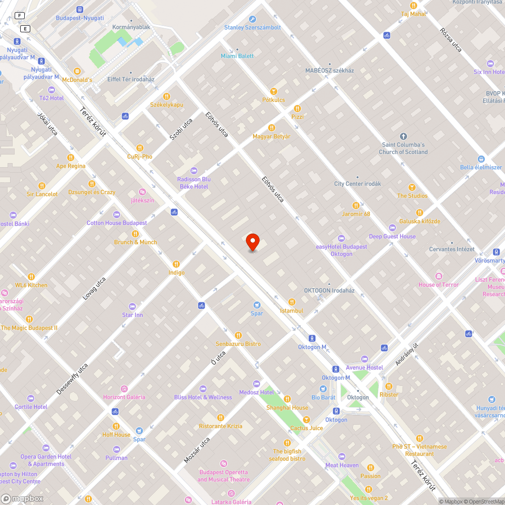 Beszakadó bejelentés helye