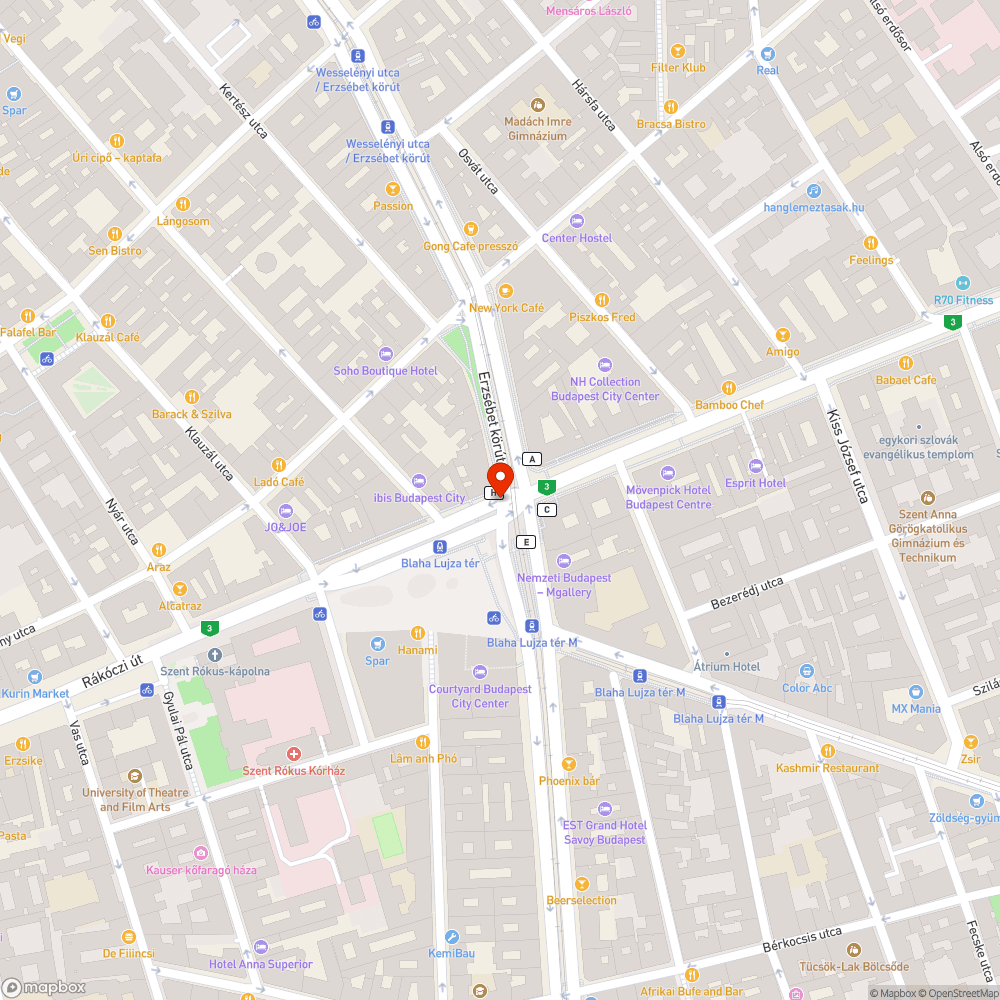 Beesett ajtóka bejelentés helye