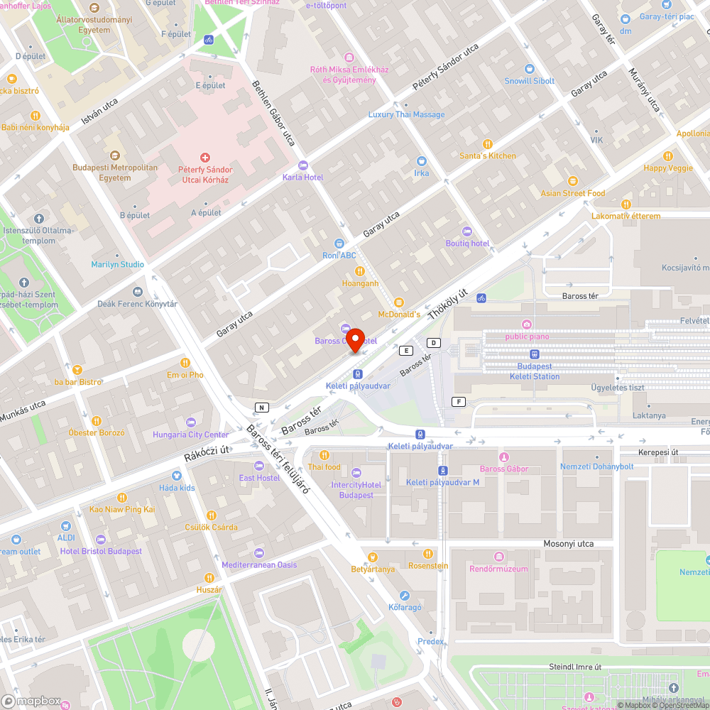 Retkes buszmegálló bejelentés helye