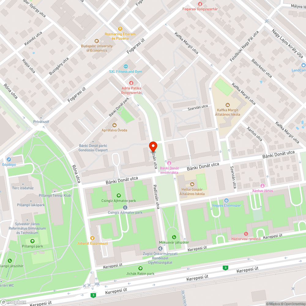 Felesleges táblák bejelentés helye