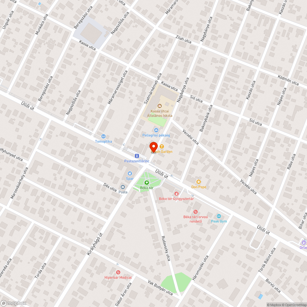 Hiányzó lámpatest. bejelentés helye