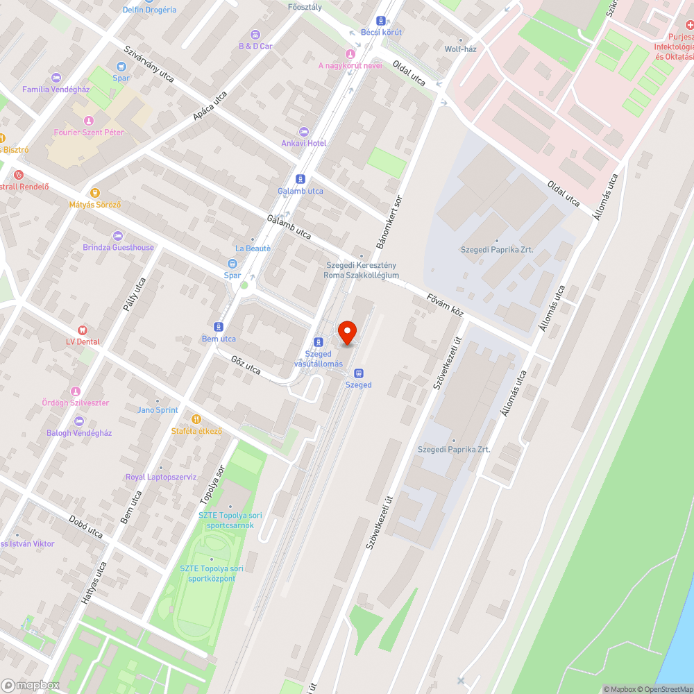 Galamb ürülék bejelentés helye