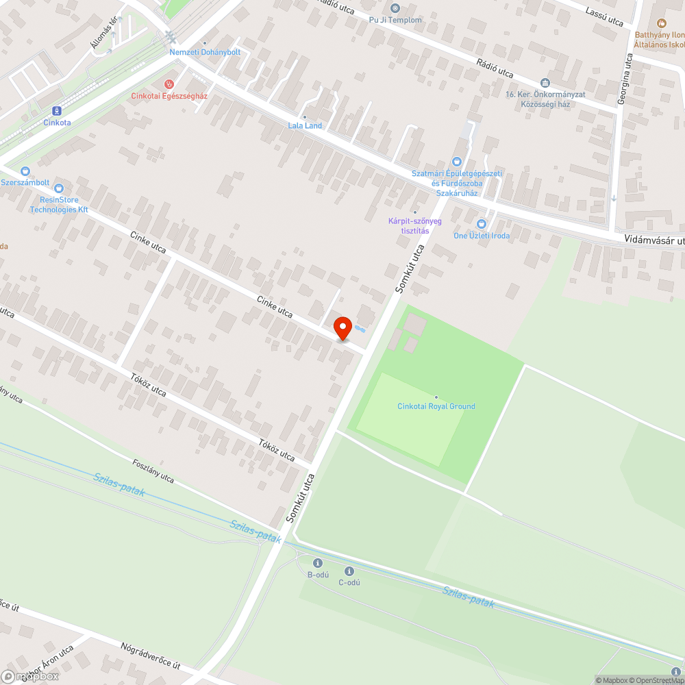 Besüppedt járda bejelentés helye