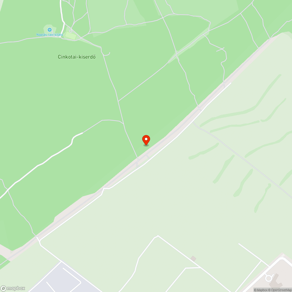 Kanapé az erdőben bejelentés helye