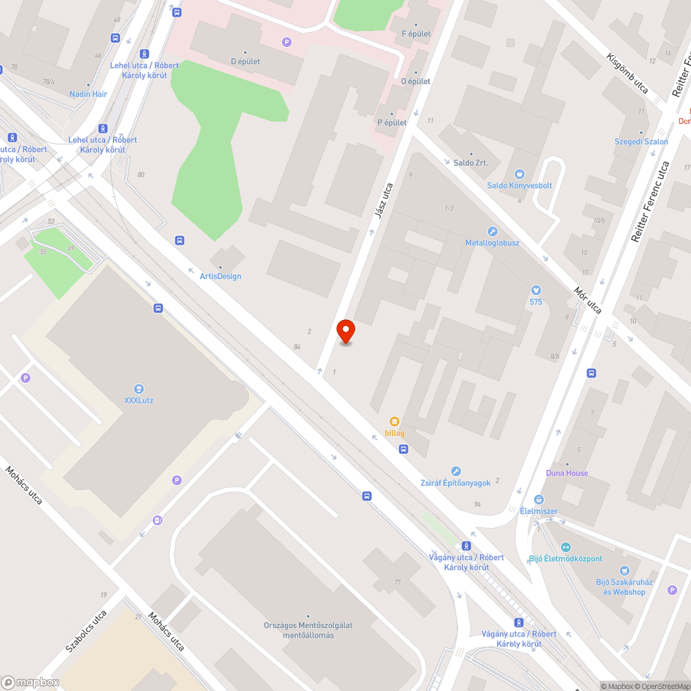 szemèt az utca közepèn bejelentés helye