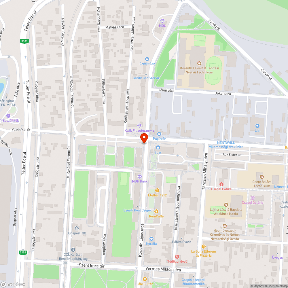 Hiányzó fa pótlása bejelentés helye